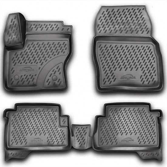 ΠΑΤΑΚΙΑ ΣΕ ΣΚΑΦΗ TPE ΛΑΣΤΙΧΟ ΓΙΑ FORD KUGA 2013-2019 4ΤΕΜ. Π (ΑΝΘΡΑΚΙ/ΣΚΟΥΡΟ ΓΚΡΙ)