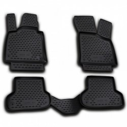 ΠΑΤΑΚΙΑ ΣΕ ΣΚΑΦΗ TPE ΛΑΣΤΙΧΟ ΓΙΑ AUDI A3 3D 2003-2012  ΣΕ ΜΑΥΡΟ ΧΡΩΜΑ NOVLINE - 4 ΤΕΜ.