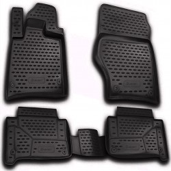 ΠΑΤΑΚΙΑ ΣΕ ΣΚΑΦΗ TPE ΛΑΣΤΙΧΟ ΓΙΑ AUDI Q7 2005-2015  ΣΕ ΜΑΥΡΟ ΧΡΩΜΑ NOVLINE - 4 ΤΕΜ.