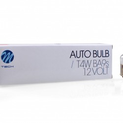 T2W 12V 2W BA9s (ΜΙΝΙΟΝ) STANDARD ΑΛΟΓΟΝΟΥ ΚΟΥΤΙ 10ΤΕΜ. M-TECH