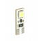 T10 W5W 12V W2,1x9,5d LED 2xSMD5050 ΛΕΥΚΟ (ΚΑΡΦΩΤΟ CAN-BUS) 1ΤΕΜ. M-TECH