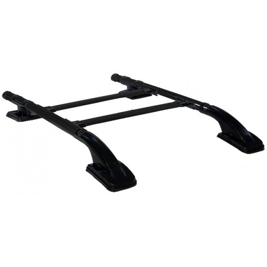 ΜΠΑΡΕΣ ΟΡΟΦΗΣ ΓΙΑ TOYOTA HILUX 2006-2015 / HILUX 2015+ ΠΑΡΑΛΛΗΛΕΣ ΑΛΟΥΜΙΝΙΟΥ SH ΜΑΥΡΕΣ