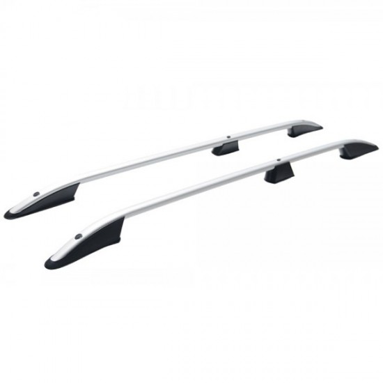ΜΠΑΡΕΣ ΟΡΟΦΗΣ ΓΙΑ VW T5 TRANSPORTER 2003-2015 /T6 2015+ ΠΑΡΑΛΛΗΛΕΣ ΑΛΟΥΜΙΝΙΟΥ L1 ΑΣΗΜΙ