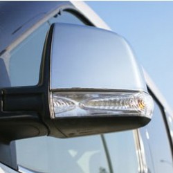 ΚΑΠΑΚΙΑ ΚΑΘΡΕΠΤΩΝ ΓΙΑ FIAT DOBLO II MVN 2010+OPEL COMBO D MVN 2012 + ΧΡΩΜΙΟ 2 ΤΕΜ. ΜΕΤΑΛΛΙΚΑ