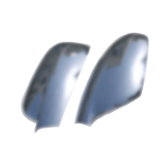 ΚΑΠΑΚΙΑ ΚΑΘΡΕΠΤΩΝ ΓΙΑ PEUGEOT 307 HB 5D/SW/CC 01-08 /PEUGEOT 407 SD/SW/CP 04-10 ΧΡΩΜΙΟΥ ΣΑΤΙΝΕ 2 ΤΕΜ. ΠΛΑΣΤΙΚΑ