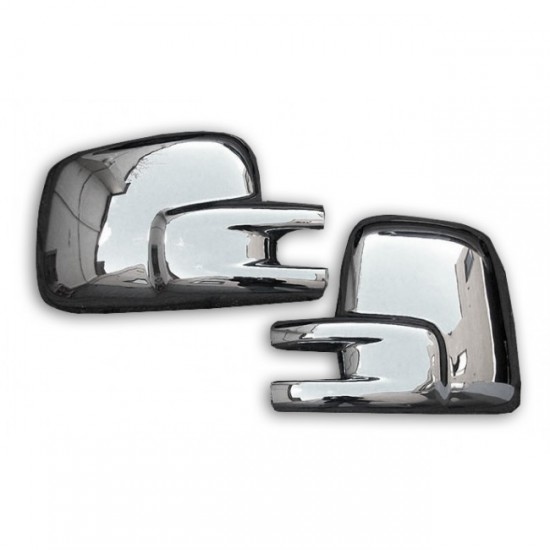 ΚΑΠΑΚΙΑ ΚΑΘΡΕΠΤΩΝ ΓΙΑ VW T4 TRANSPORTER/CARAVELLE 1990-2003 ΧΡΩΜΙΟΥ 2 ΤΕΜ. ΠΛΑΣΤΙΚΑ