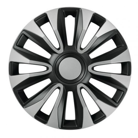 ΤΑΣΙΑ AVALONE SILVERΚΑΙBLACK 16 INCH ΑΣΗΜΙ/ΜΑΥΡΟ ΣΕΤ