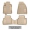 ΠΑΤΑΚΙΑ ΣΕ ΣΚΑΦΗ TPE ΛΑΣΤΙΧΟ ΓΙΑ PEUGEOT 407 5D 04/2004-2011  ΣΕ ΜΠΕΖ ΧΡΩΜΑ NOVLINE - 4 ΤΕΜ.