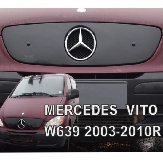 ΚΑΛΥΜΜΑ ΨΥΓΕΙΟΥ ΧΕΙΜΩΝΑ ΓΙΑ MERCEDES VITO / VIANO W639 2003-2010 ΑΠΟ ΕΥΚΑΜΠΤΟ ΦΙΜΕ ΠΛΑΣΤΙΚΟ HEKO - 1 ΤΕΜ.