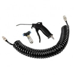 ΠΙΣΤΟΛΙ ΑΕΡΑ ΜΕ ΣΠΙΡΑΛ P-3 8mm 5m 13bar kg/cm2  ME ΣΥΝΔΕΣΜΟΣ ΑΕΡΑ T 8mm