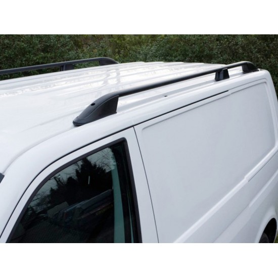 ΜΠΑΡΕΣ ΟΡΟΦΗΣ ΓΙΑ FIAT DOBLO 2010-2022 / OPEL COMBO 2010+-2018 ΠΑΡΑΛΛΗΛΕΣ ΑΛΟΥΜΙΝΙΟΥ L1 ΜΑΥΡΕΣ