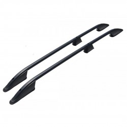 ΜΠΑΡΕΣ ΟΡΟΦΗΣ ΓΙΑ MERCEDES CITAN ELEGANCE W415 2013+ ΚΟΝΤΟ / RENAULT KANGOO 2008-2021 ΠΑΡΑΛΛΗΛΕΣ ΑΛΟΥΜΙΝΙΟΥ ΜΑΥΡΕΣ