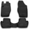 ΠΑΤΑΚΙΑ ΣΕ ΣΚΑΦΗ TPE ΛΑΣΤΙΧΟ ΓΙΑ CITROEN DS4 03/2011-2015  ΣΕ ΜΑΥΡΟ ΧΡΩΜΑ NOVLINE - 4 ΤΕΜ.