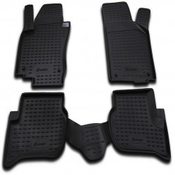ΠΑΤΑΚΙΑ ΣΕ ΣΚΑΦΗ TPE ΛΑΣΤΙΧΟ ΓΙΑ VW GOLF PLUS 02/2005-2014  ΣΕ ΜΑΥΡΟ ΧΡΩΜΑ NOVLINE - 4 ΤΕΜ.