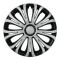 ΤΑΣΙΑ AVERA SILVER BLACK 13 INCH ΑΣΗΜΙ ΜΑΥΡΟ ΣΕΤ