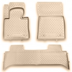 ΠΑΤΑΚΙΑ ΣΕ ΣΚΑΦΗ TPE ΛΑΣΤΙΧΟ ΓΙΑ LAND ROVER RANGE ROVER 2001-2012  ΣΕ ΜΠΕΖ ΧΡΩΜΑ NOVLINE - 4 ΤΕΜ.