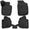ΠΑΤΑΚΙΑ ΣΕ ΣΚΑΦΗ TPE ΛΑΣΤΙΧΟ ΓΙΑ SKODA RAPID 4D 2013+  ΣΕ ΜΑΥΡΟ ΧΡΩΜΑ NOVLINE - 4 ΤΕΜ.