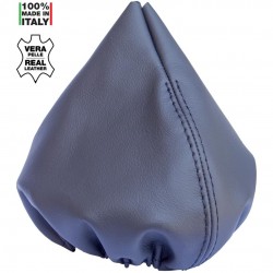 FIAT 500 ΦΟΥΣΚΑ ΤΑΧΥΤΗΤΩΝ  ΔΕΡΜΑΤΙΝΗ ΜΑΥΡΗ 100% MADE IN ITALY
