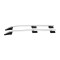 ΜΠΑΡΕΣ ΟΡΟΦΗΣ ΓΙΑ CITROEN NEMO 2008+ /PEUGEOT BIPPER 2008+ / FIAT FIORINO 2008+ ΠΑΡΑΛΛΗΛΕΣ ΑΛΟΥΜΙΝΙΟΥ 2 ΤΕΜ. ΑΣΗΜΙ