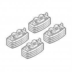 ΑΚΡΑ ΓΙΑ ΜΠΑΡΕΣ NORDRIVE ΓΙΑ CITROEN C4 COUPE/5D KIT