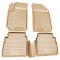 ΠΑΤΑΚΙΑ ΣΕ ΣΚΑΦΗ TPE ΛΑΣΤΙΧΟ ΓΙΑ CHEVROLET AVEO 5D 2003-2011  ΣΕ ΜΠΕΖ ΧΡΩΜΑ NOVLINE - 4 ΤΕΜ.
