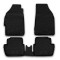 ΠΑΤΑΚΙΑ ΣΕ ΣΚΑΦΗ TPE ΛΑΣΤΙΧΟ ΓΙΑ CHEVROLET SPARK 2010-2015  ΣΕ ΜΑΥΡΟ ΧΡΩΜΑ NOVLINE - 4 ΤΕΜ.
