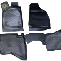 ΠΑΤΑΚΙΑ ΣΕ ΣΚΑΦΗ TPE ΛΑΣΤΙΧΟ ΓΙΑ FORD RANGER 2007-2011  ΣΕ ΜΑΥΡΟ ΧΡΩΜΑ NOVLINE - 4 ΤΕΜ.