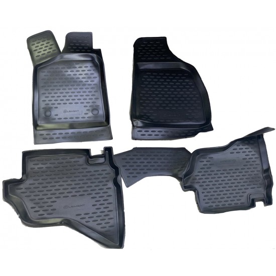 ΠΑΤΑΚΙΑ ΣΕ ΣΚΑΦΗ TPE ΛΑΣΤΙΧΟ ΓΙΑ FORD RANGER 2007-2011  ΣΕ ΜΑΥΡΟ ΧΡΩΜΑ NOVLINE - 4 ΤΕΜ.