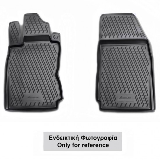 ΠΑΤΑΚΙΑ ΣΕ ΣΚΑΦΗ TPE ΛΑΣΤΙΧΟ ΓΙΑ HYUNDAI H1 2007+  ΣΕ ΜΑΥΡΟ ΧΡΩΜΑ NOVLINE - 2 ΤΕΜ.