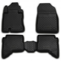 ΠΑΤΑΚΙΑ ΣΕ ΣΚΑΦΗ TPE ΛΑΣΤΙΧΟ ΓΙΑ DAIHATSU TERIOS 5D 2006-2013  ΣΕ ΜΑΥΡΟ ΧΡΩΜΑ NOVLINE - 4 ΤΕΜ.