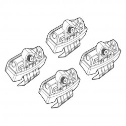 ΑΚΡΑ ΓΙΑ ΜΠΑΡΕΣ NORDRIVE ΓΙΑ AUDI A1 5D SPORTBACK 11/18+ KIT