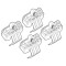ΑΚΡΑ ΓΙΑ ΜΠΑΡΕΣ NORDRIVE ΓΙΑ CITROEN C4 PICASSO 6/13+ KIT