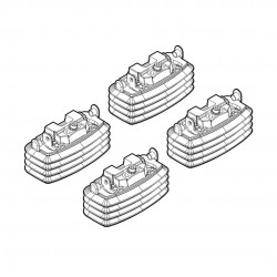ΑΚΡΑ ΓΙΑ ΜΠΑΡΕΣ NORDRIVE ΓΙΑ MERCEDES E-KLAS W211 3/02-2/09 KIT