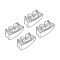 ΑΚΡΑ ΓΙΑ ΜΠΑΡΕΣ NORDRIVE ΓΙΑ FIAT PANDA 09/03-12/11 /PANDA CLASSIC 01/12+ KIT