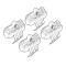 ΑΚΡΑ ΓΙΑ ΜΠΑΡΕΣ NORDRIVE ΓΙΑ VOLVO V60/S60 11/10+ KIT