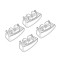ΑΚΡΑ ΓΙΑ ΜΠΑΡΕΣ NORDRIVE ΓΙΑ FIAT PANDA 2/12+ KIT