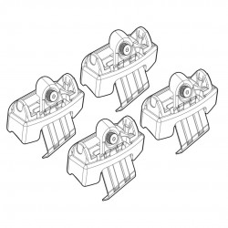 ΑΚΡΑ ΓΙΑ ΜΠΑΡΕΣ NORDRIVE ΓΙΑ NISSAN QASHQAI 02/14+ KIT