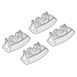 ΑΚΡΑ ΓΙΑ ΜΠΑΡΕΣ NORDRIVE ΓΙΑ KIA CEED 05/12+ KIT