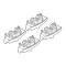 ΑΚΡΑ ΓΙΑ ΜΠΑΡΕΣ NORDRIVE ΓΙΑ HYUNDAI i30 STATION WAGON 2012+ KIT