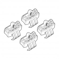 ΑΚΡΑ ΓΙΑ ΜΠΑΡΕΣ NORDRIVE ΓΙΑ TOYOTA C-HR 2016+ KIT