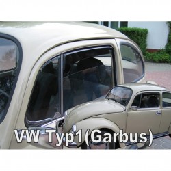 ΑΝΕΜΟΘΡΑΥΣΤΕΣ ΓΙΑ VW GARBUS SCARABEO BEETLE 2D 1967-2003 (ΣΚΑΡΑΒΕΟΣ) ΖΕΥΓΑΡΙ ΑΠΟ ΕΥΚΑΜΠΤΟ ΦΙΜΕ ΠΛΑΣΤΙΚΟ HEKO - 2 ΤΕΜ.