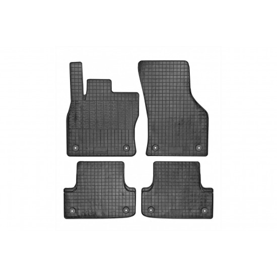 Cik - ΠΑΤΑΚΙΑ ΑΥΤΟΚΙΝΗΤΟΥ ΑΠΟ ΛΑΣΤΙΧΟ ΓΙΑ AUDI A3 4D/5D 8V 2012+ (ΜΕ ΚΟΥΜΠΩΜΑΤΑ) - 4 ΤΕΜ. (RM.AU.0010/CK)
