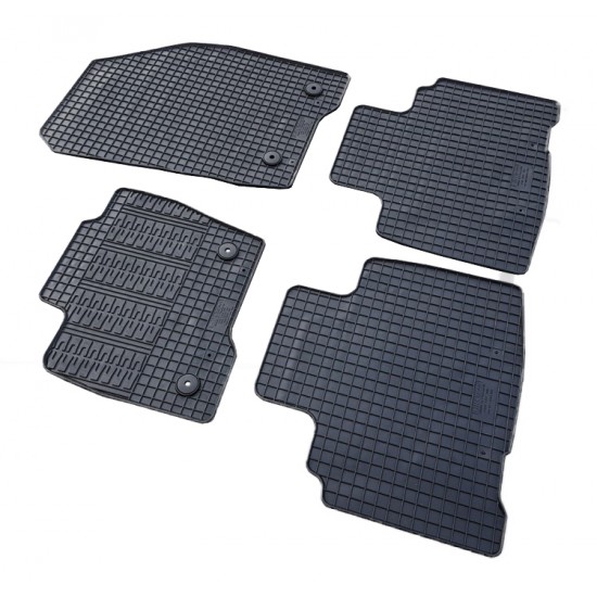Cik - ΠΑΤΑΚΙΑ ΑΥΤΟΚΙΝΗΤΟΥ ΑΠΟ ΛΑΣΤΙΧΟ ΓΙΑ FORD EDGE 2016-2021 ΣΕ ΜΑΥΡΟ ΧΡΩΜΑ ΜΕ ΚΟΥΜΠΩΜΑΤΑ - 4 ΤΕΜ. (RM.FO.0028/CK)