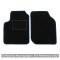 ΠΑΤΑΚΙΑ ΜΟΚΕΤΑ ΓΙΑ MERCEDES SMART 453 2014+ ΜΑΥΡΟ ΜΕ ΜΠΛΕ ΡΕΛΙ RACE AXION - 2 ΤΕΜ.
