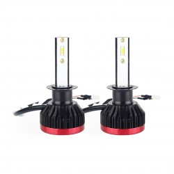 AMiO – LED H1 BF-Series 6.000K, αναβαθμίστε τον φωτισμό του οχήματός σας με ισχύ 50W και απόδοση 3.100lm για καθαρή ορατότητα – 2 Τεμ. (02240/AM)