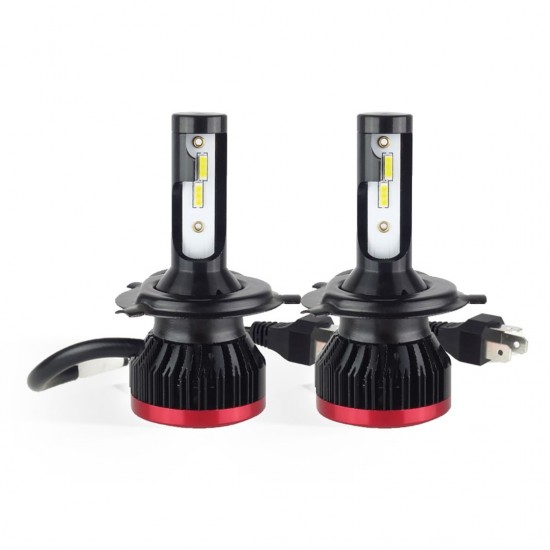 AMiO – LED H4/H19 BF-Series 6.000K, αναβαθμίστε τον φωτισμό του οχήματός σας με ισχύ 50W και απόδοση 3.100lm για καθαρή ορατότητα – 2 Τεμ. (02241/AM)