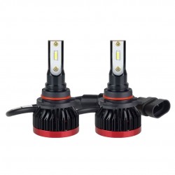 AMiO – LED HB4 9006 BF-Series 6.000K, απογειώστε τη νυχτερινή ορατότητα με ισχύ 50W και 3.100lm για κρυστάλλινο φωτισμό σε κάθε διαδρομή – 2 Τεμ. (02247/AM)