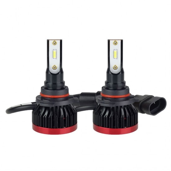 AMiO – LED HB4 9006 BF-Series 6.000K, απογειώστε τη νυχτερινή ορατότητα με ισχύ 50W και 3.100lm για κρυστάλλινο φωτισμό σε κάθε διαδρομή – 2 Τεμ. (02247/AM)