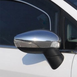 ΚΑΠΑΚΙΑ ΚΑΘΡΕΠΤΗ ΧΡΩΜΙΟΥ ΜΕΤΑΛΛΙΚΑ ΓΙΑ FORD FIESTA 2015+ D HB