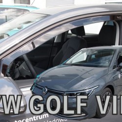 ΑΝΕΜΟΘΡΑΥΣΤΕΣ ΓΙΑ VW GOLF 8 VARIANT 5D 2020+ ΣΕΤ ΑΥΤΟΚΙΝΗΤΟΥ ΑΠΟ ΕΥΚΑΜΠΤΟ ΦΙΜΕ ΠΛΑΣΤΙΚΟ HEKO - 4 ΤΕΜ.
